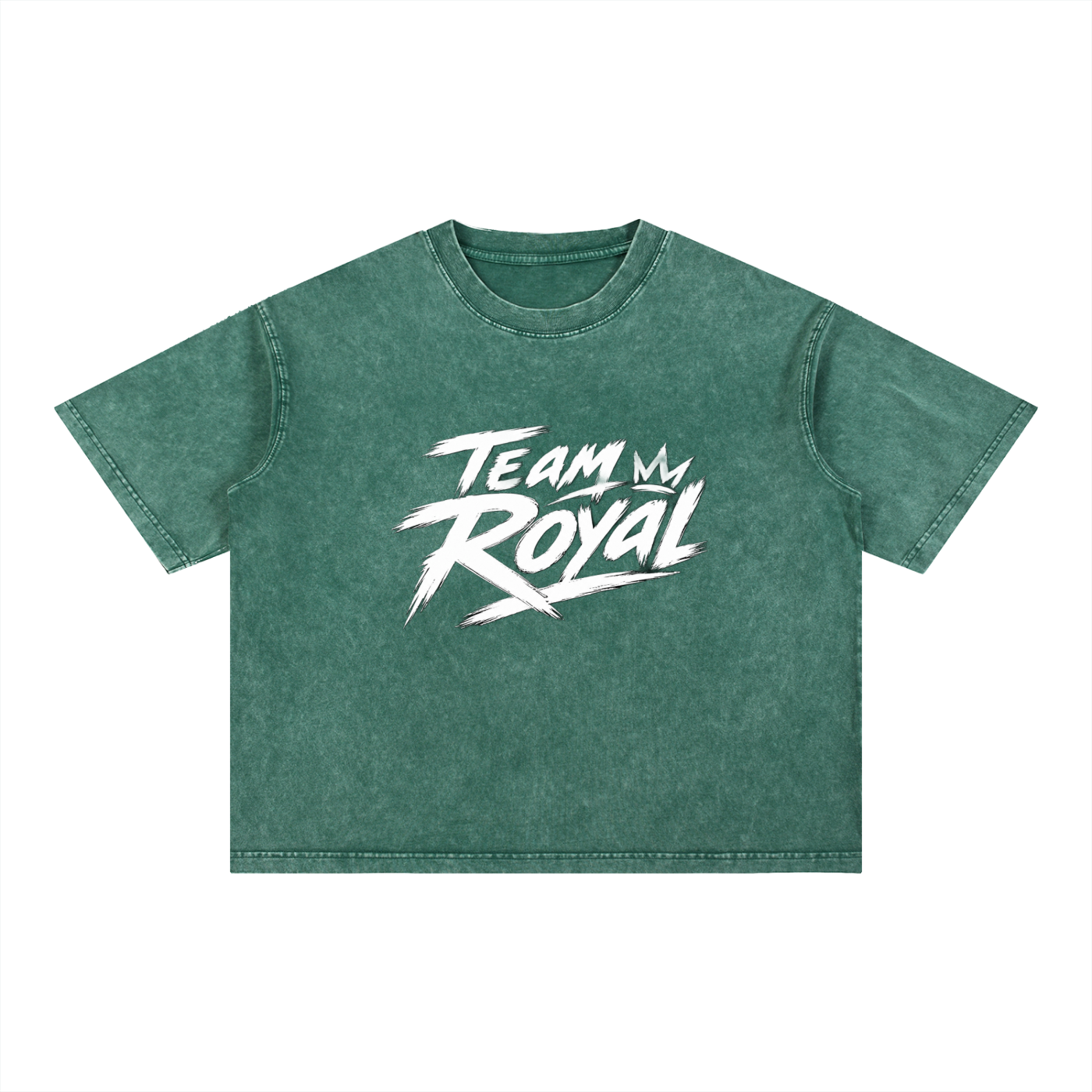 Mineral Wash Boxy Cotton T-Shirt