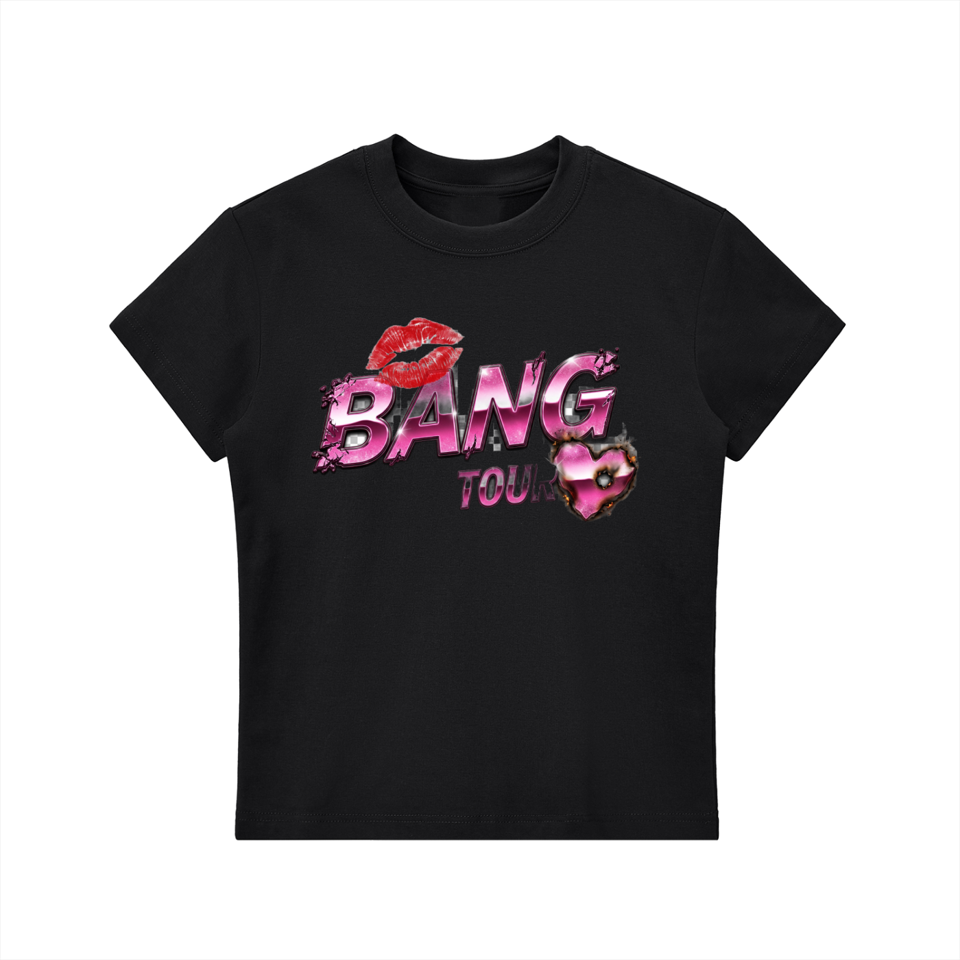 Essential Bodycon Crewneck T-Shirt