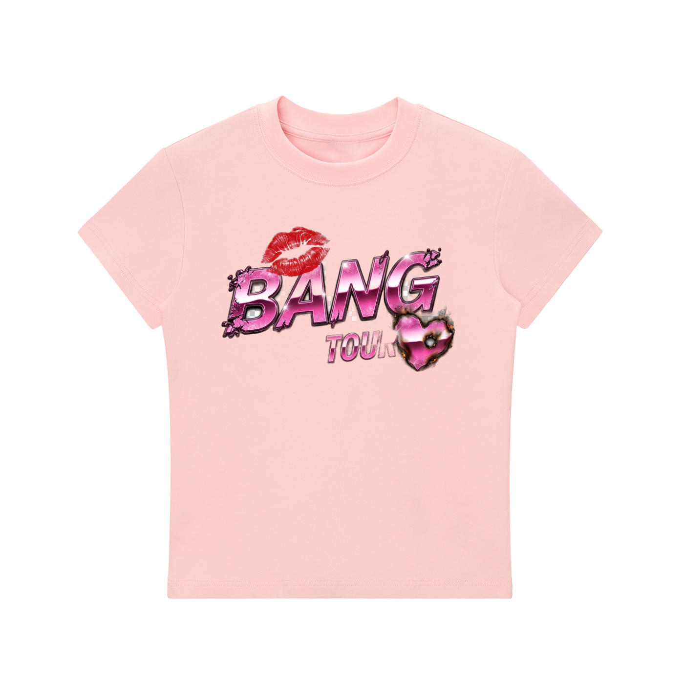 Essential Bodycon Crewneck T-Shirt