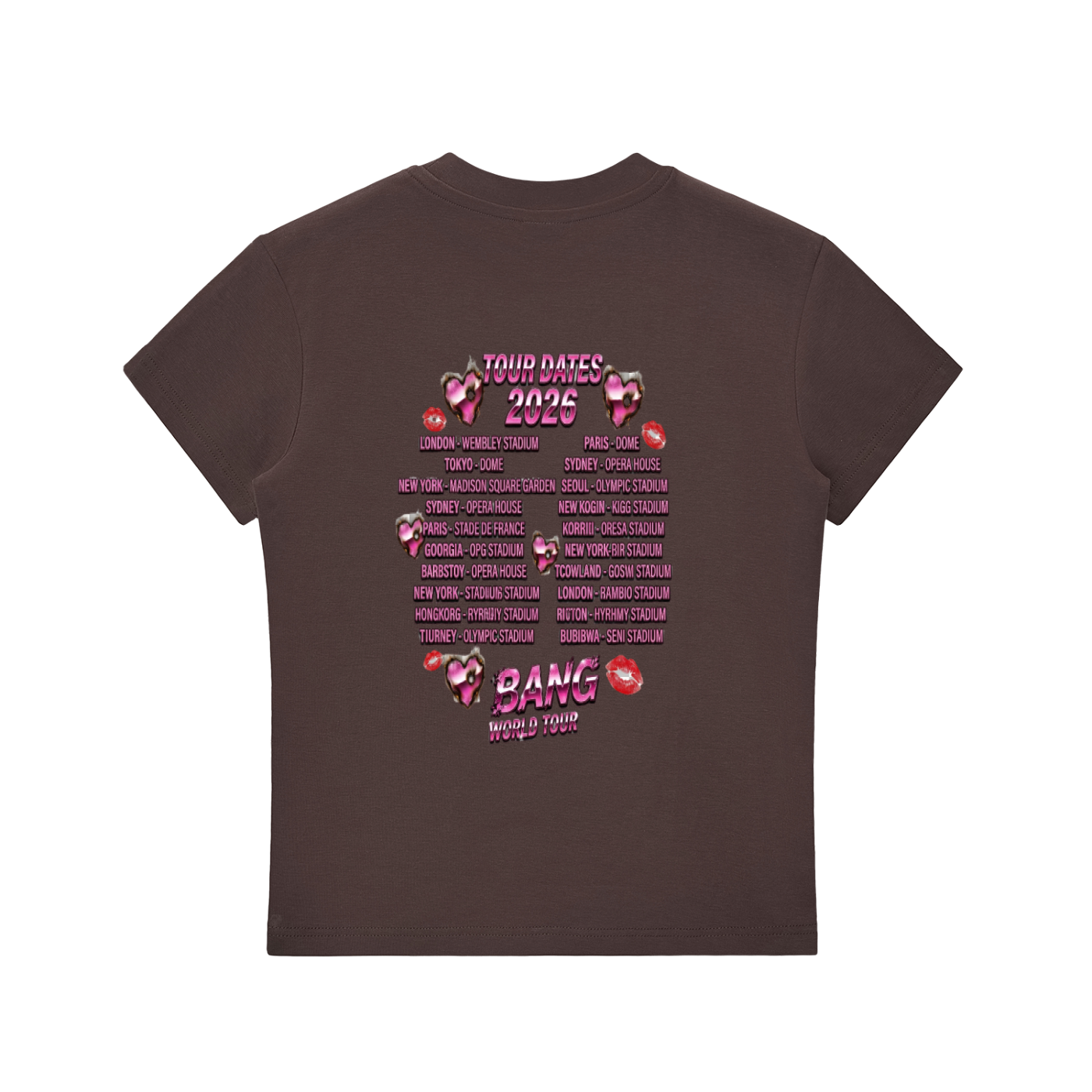 Essential Bodycon Crewneck T-Shirt