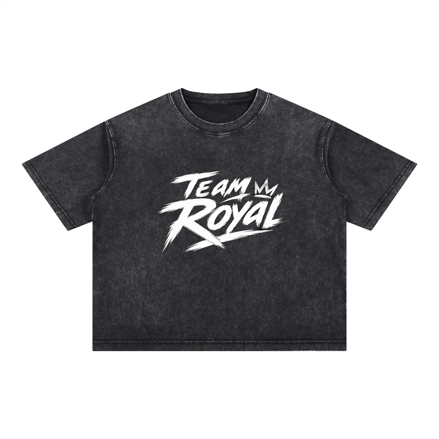 Mineral Wash Boxy Cotton T-Shirt