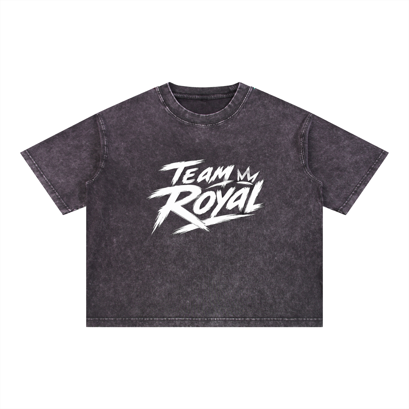 Mineral Wash Boxy Cotton T-Shirt